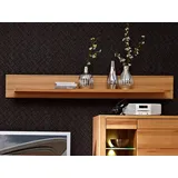 Stella Trading Livetastic Wandboard , Kernbuche , Holzwerkstoff , 180x25x25 cm , Wohnzimmer, Wohnwände, Wohnwand- Serien