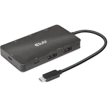 Club 3D Dockingstation - USB-C 3.2 Gen 2 - 2 x DP