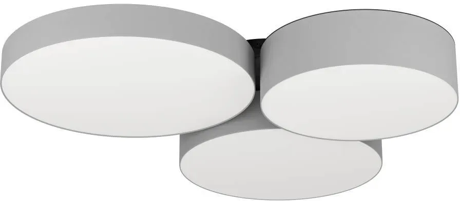 Deckenleuchte EGLO "BARBANO-Z" Lampen Gr. Ø 0,00 cm Höhe: 9,00 cm, schwarz grau, weiß LED Deckenlampen