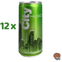 12 x City Hugo, 200 ml Dose, alc. 6,9 % Vol. (inkl. Pfand)