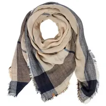 CAMEL ACTIVE Schal aus einem Baumwollmix Nachtblau, | Gr.: onesize