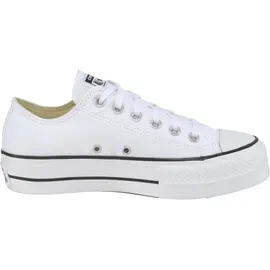 Converse Chuck Taylor All Star Platform Low Top White/Black/White 42