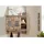 Massivmoebel24 Wandgarderobe Mango 90 x 30 x 75 cm Beige