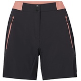 Vaude Women's Scopi Lw Shorts Ii Hose, Black/Soft Rose, 34 EU