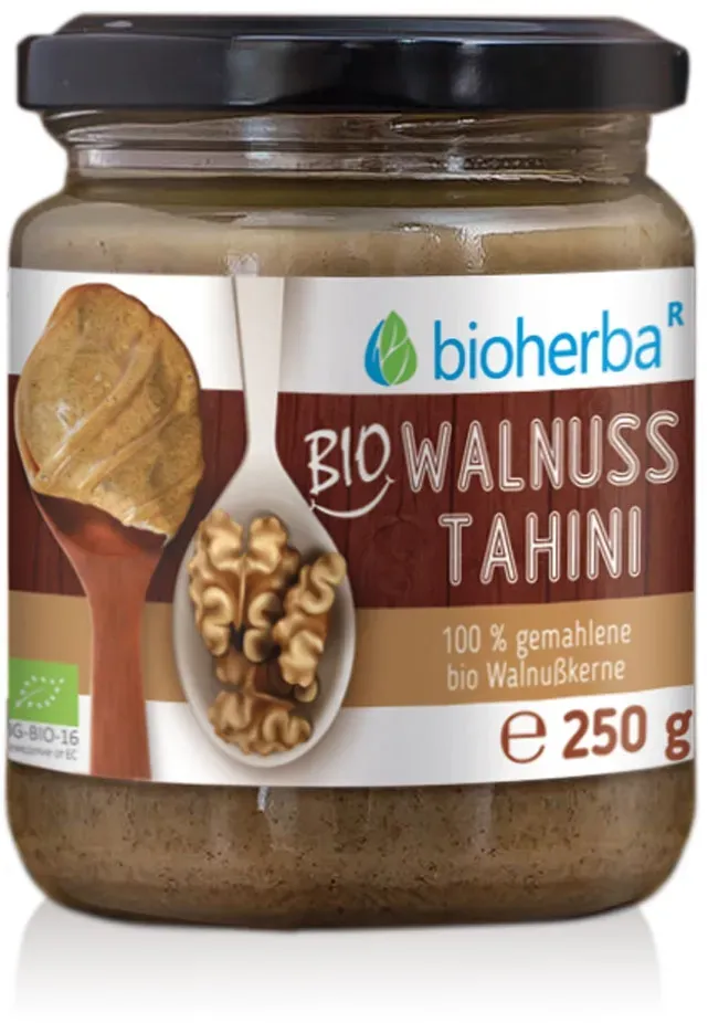 Bio Walnuss Tahini 100 % gemahlene Bio Walnusskerne 250g