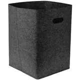 Aufbewahrungskorb Filzkorb anthrazit ca. 50L