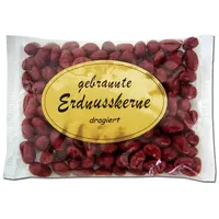 (12,90€/1kg) Gebrannte Erdnüsse-Kerne dragiert 100g Beutel