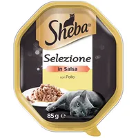 Sheba Auswahl in Sauce mit leckerem Huhn 85 g