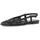 Gabor Slingpumps, Blockabsatz, Sommerschuh in modischer Flechtoptik schwarz 37 EU (4 UK)