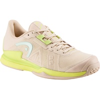 Head Sprint Pro 3.5 Women Tennisschuh, Macadamia/Lime, 40