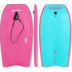 Bodyboard Handgelenk-Leash 100 rosa/blau 39