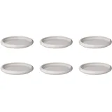 BUTLERS Dessertteller Ø 12 cm Creme 6er Set