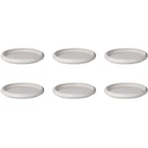 BUTLERS Dessertteller Ø 12 cm Creme 6er Set