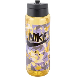 Nike Unisex – Erwachsene TR Renew Recharge Trinkflasche, Yellow Ochre/Black/Black, 709ml