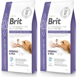 BRIT GF Tiernahrung Hund Magen-Darm-Fettarm 2x12kg