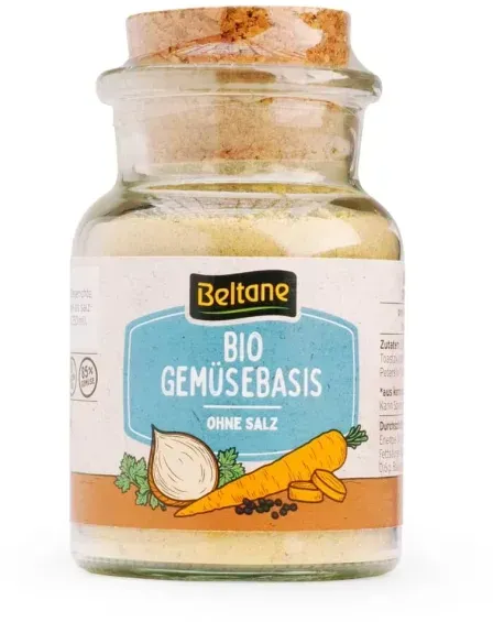 Beltane Gemüsebasis im Korkenglas bio