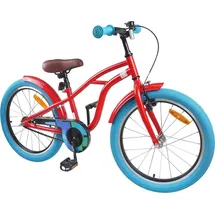 vidaXL Kinderfahrrad 18 Zoll rot