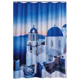 RIDDER Duschvorhang Textil Santorini multicolor 180x200 cm
