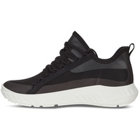 ECCO Damen ST1 Lite W BlackBlack TextileDroid Sneaker, Schwarz (Black/Black), 39 EU