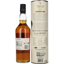 The Singleton Select Single Malt Scotch 40% vol 0,7 l Geschenkbox Game of Thrones Edition