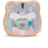 NICI Kuscheltier Hamster Shai mit Tasse 35x33x12cm