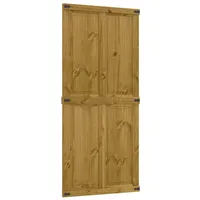 vidaXL Corona rechts 100 x 210 cm Honigbraun