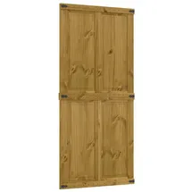 vidaXL Corona rechts 100 x 210 cm Honigbraun