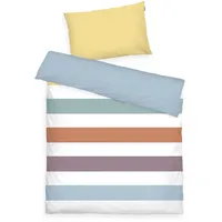Tom Tailor Renforcé, Wende-Bettwäsche 40x60 + 100x135 cm mehrfarbig