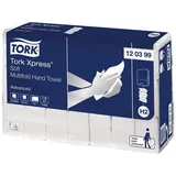 TORK Papierhandtücher 120399 Xpress H2 Advanced Interfold-Falzung 2-lagig 2.856 Tücher, (120399)