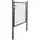 vidaXL Gartentor 100 x 150 cm Grau/Stahl