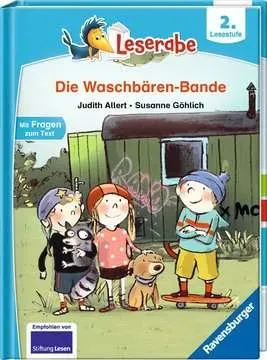 Leserabe - 2. Lesestufe: Die Waschbären-Bande