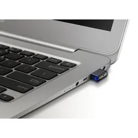 Asus USB-AC53 Nano, Kabellos, USB, WLAN, Wi-Fi 5 (802.11ac), 867 Mbit/s, Schwarz, Edelstahl