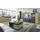Möbel Kraft Vitrine Luci 91 x 40 x 199 cm Grau