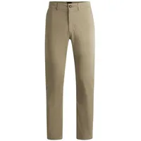 Boss ORANGE Chinohose Chino-Regular-1 in gerader From braun 34