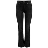 ONLY Bootcut-Jeans ONLWAUW HW Flared schwarz