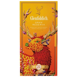 Glenfiddich 21 Jahre - GRAN RESERVA Rum Cask Finish Limited Edition 2023 40% Vol. 0,7l in Geschenkbox