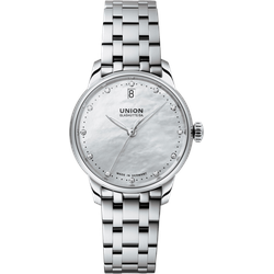 Union Glashütte Seris Datum - 33mm D013.207.11.116.00 - perlmutt,silber - 33mm