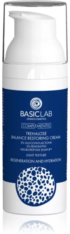 BasicLab Dermocosmetics Complementis leichte regenerierende Creme mit regenerierender Wirkung 50 ml