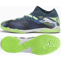 Puma Future 7 Match IT Unisex gray skies/puma white/fizzy apple 44