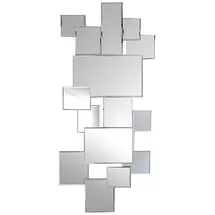 vente-unique Wandspiegel AROL 120 x 53 cm Silber