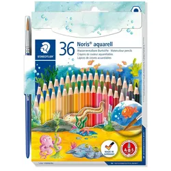 STAEDTLER Noris Club aquarell - Farbstift - gemischte Farben (Packung mit 36)