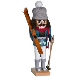 KWO Nussknacker Skifahrer Höhe 30 cm