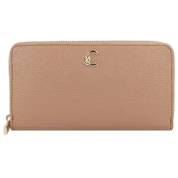 Coccinelle C-Me Geldbörse RFID Schutz Leder 18.5 cm  braun