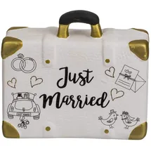 Out of the Blue Spardose Reisekoffer Just Married,