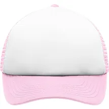 myrtle-beach 5 Panel Kinder Mesh Cap weiß/pink one size