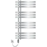 luxebath Iron EM Design Badheizkörper Elektrisch Heizstab 600W 500x1000 mm Chrom