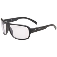 Cratoni C-ICE NXT Photochromic Fahrradbrille Sportbrille Sonnenbrille 100% UV Schutz (schwarz-klar)
