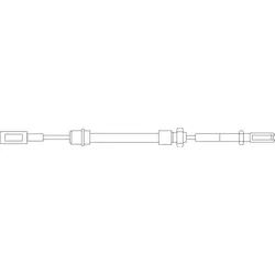 TRISCAN Seilzug, Betriebsbremse Universal  8140 90102