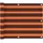 75 x 600 cm Orange/Braun Oxford-Gewebe