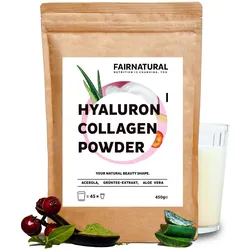 Kollagen Hyaluron Pulver Beauty-Kur 24h Aktion